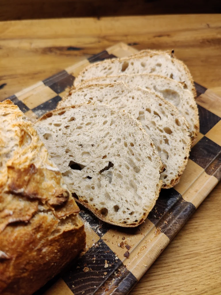 Sauerteig Weizen- Dinkel Laib Ohne Hefe