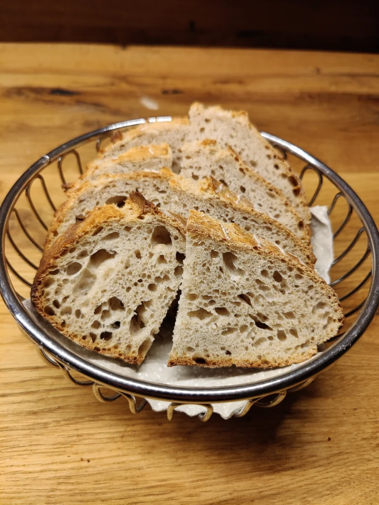Sauerteig Weizen- Dinkel Laib Ohne Hefe