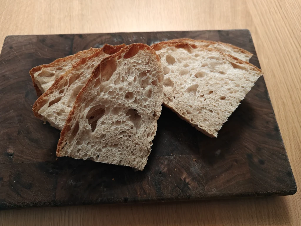 saftiges Weizenbrot