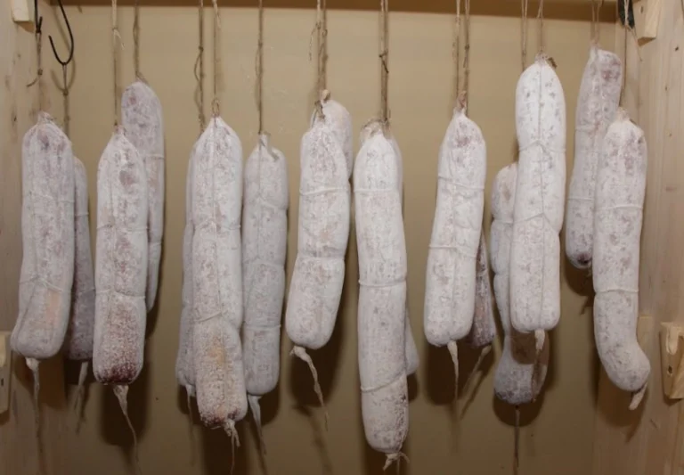 selbst gemachte Salami