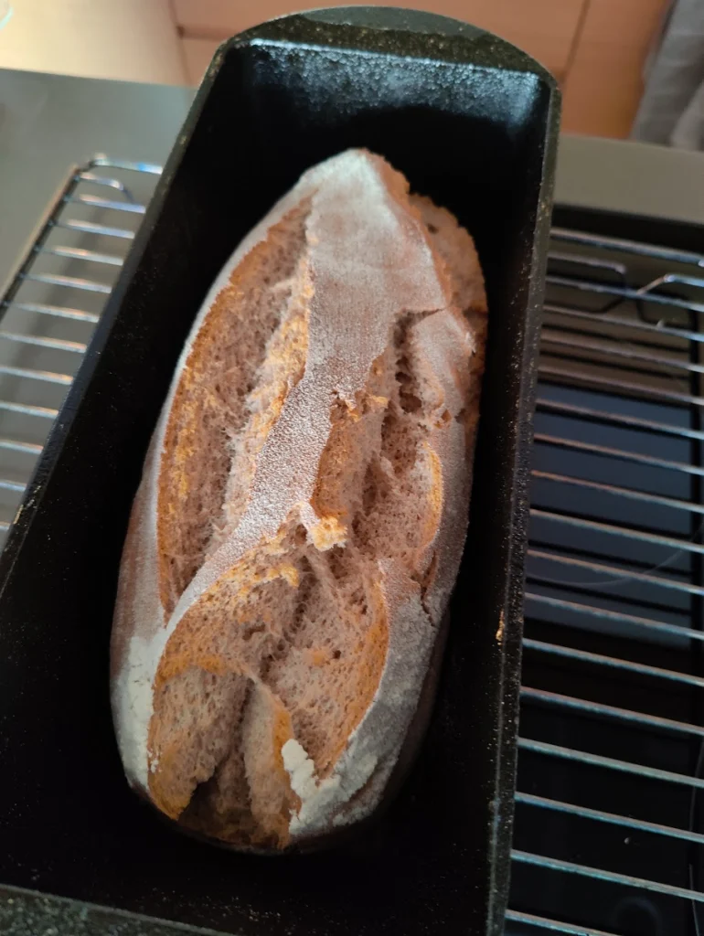 Toastbrot mit Sauerteig